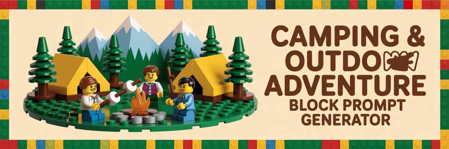 LEGO Camping & Outdoor Adventure Park