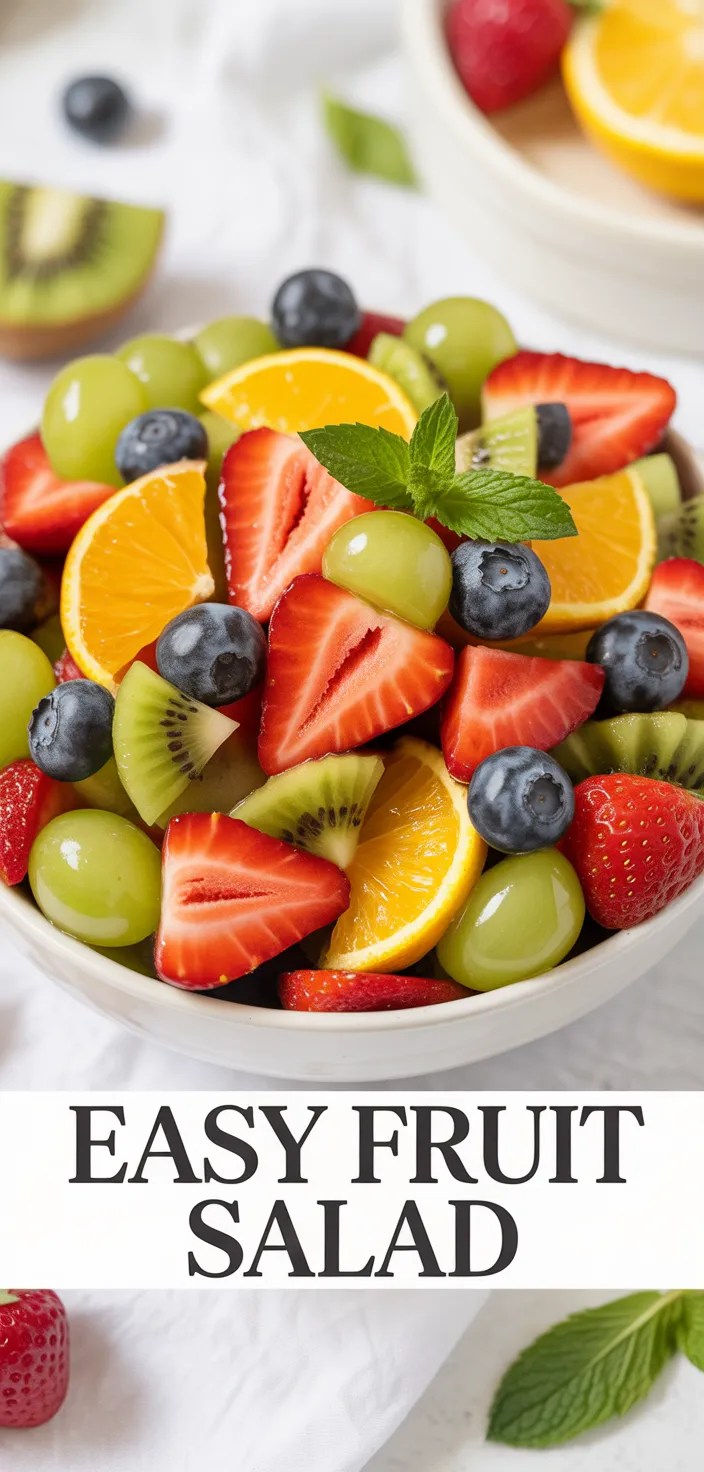Easy Fruit Salad Recipe