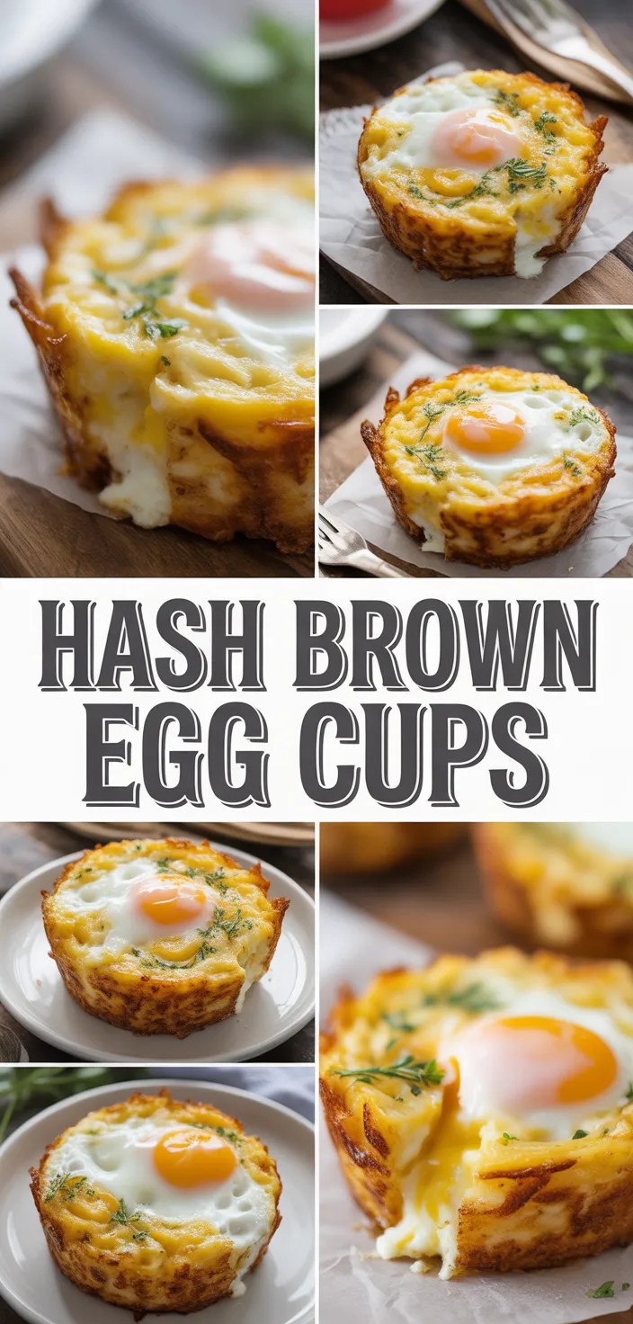 Hash Brown Egg Cups Recipe