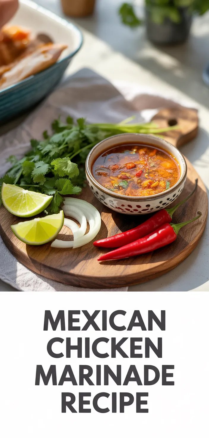 Mexican Chicken MarinadeRecipe