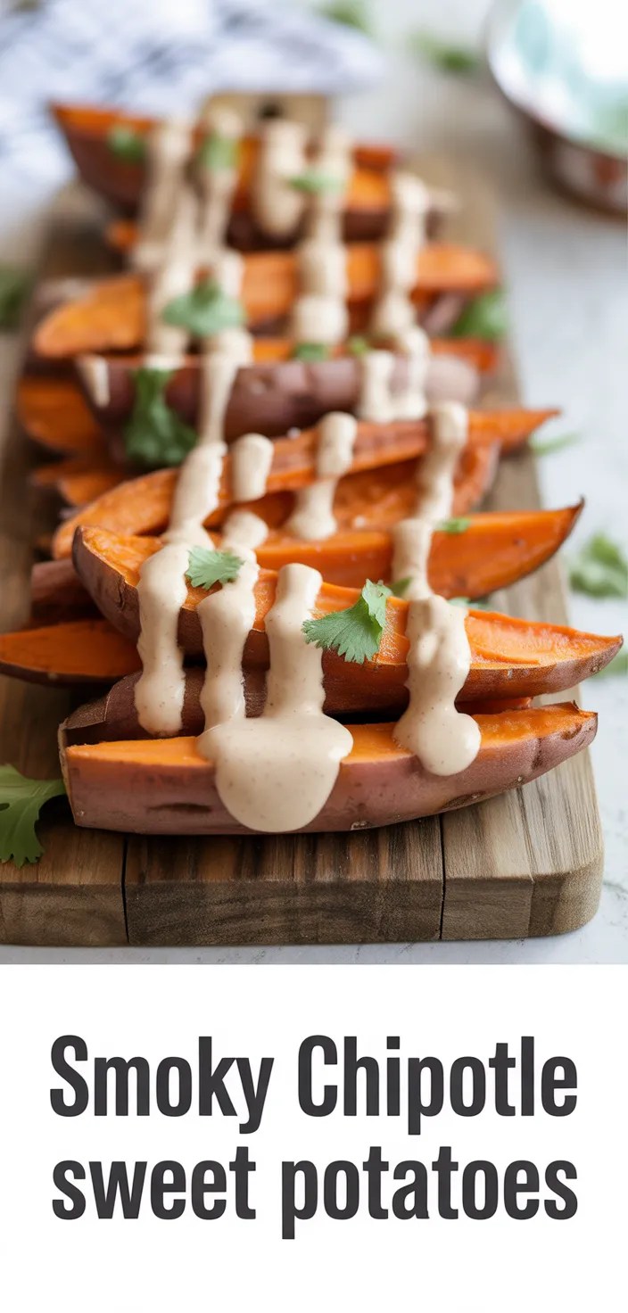 Smoky Roasted Sweet Potatoes With Chipotle Mayo Recipe