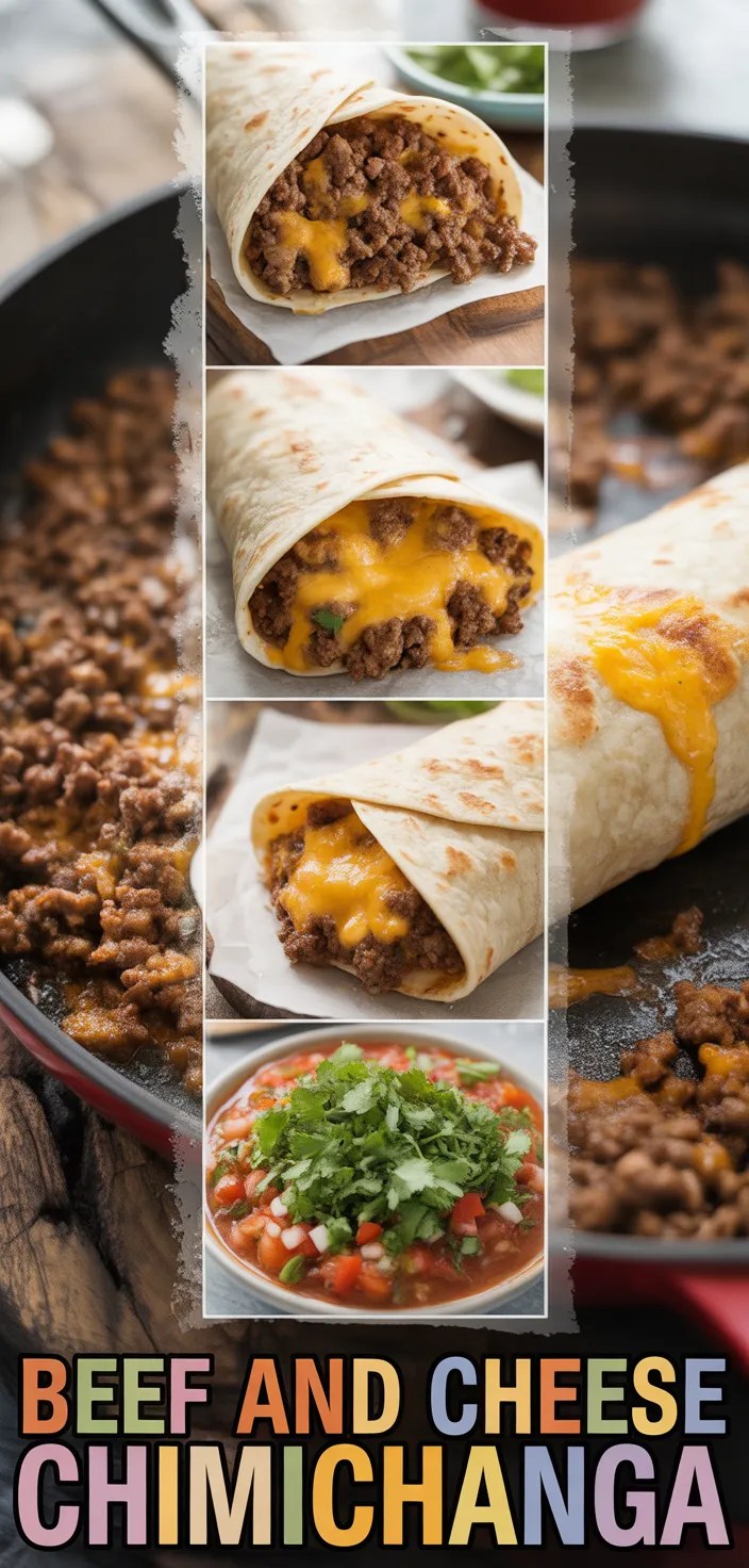 Beef And Cheese Chimichanga Recipe
