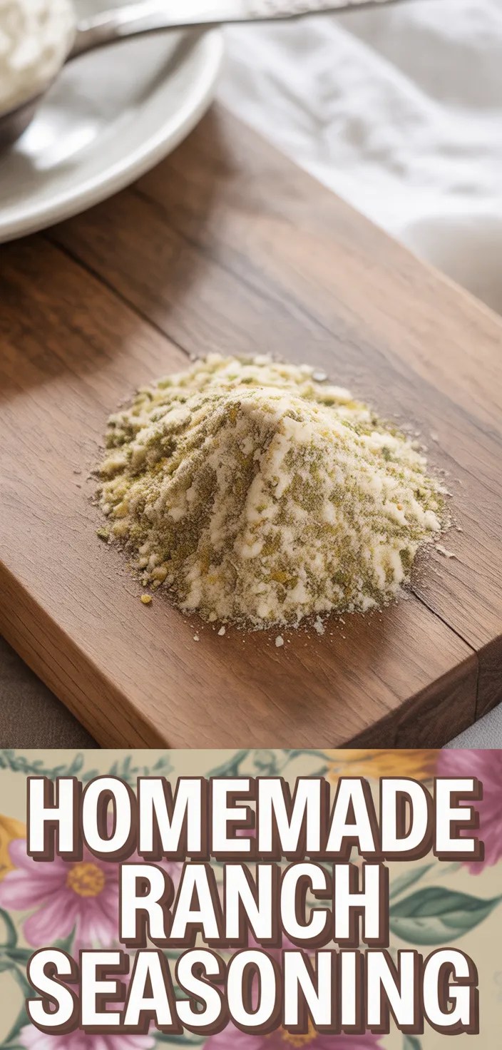 Homemade Ranch Seasoning Recipe