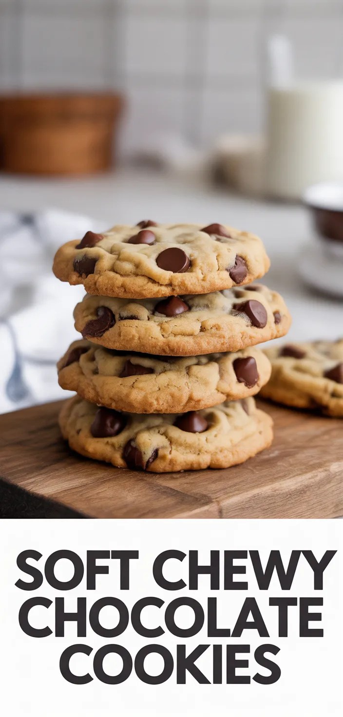 Perfect Soft And Chewy Chocolate Chip Cookies Recipe And Tutorial