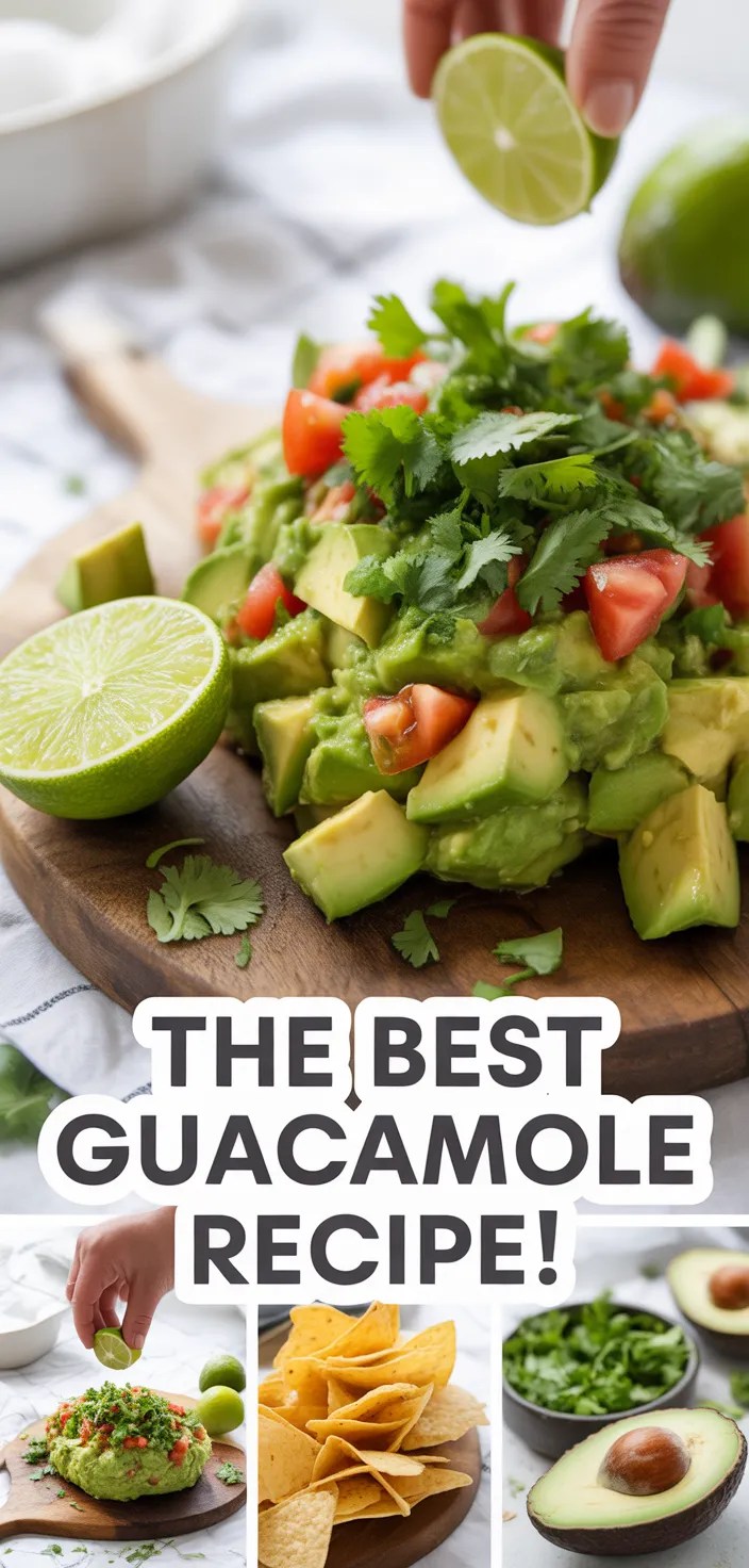 THE BEST Guacamole Recipe!