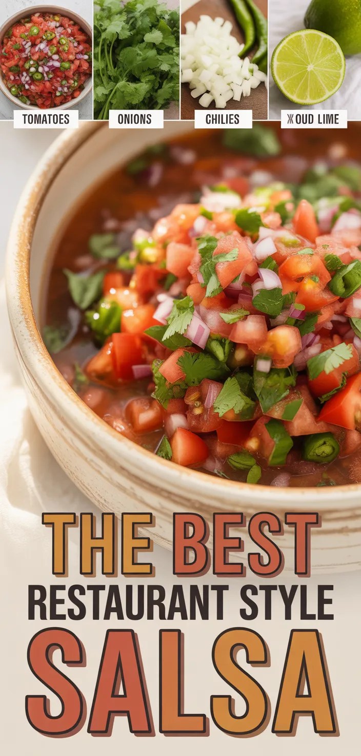 The Best Restaurant Style Salsa Recipe
