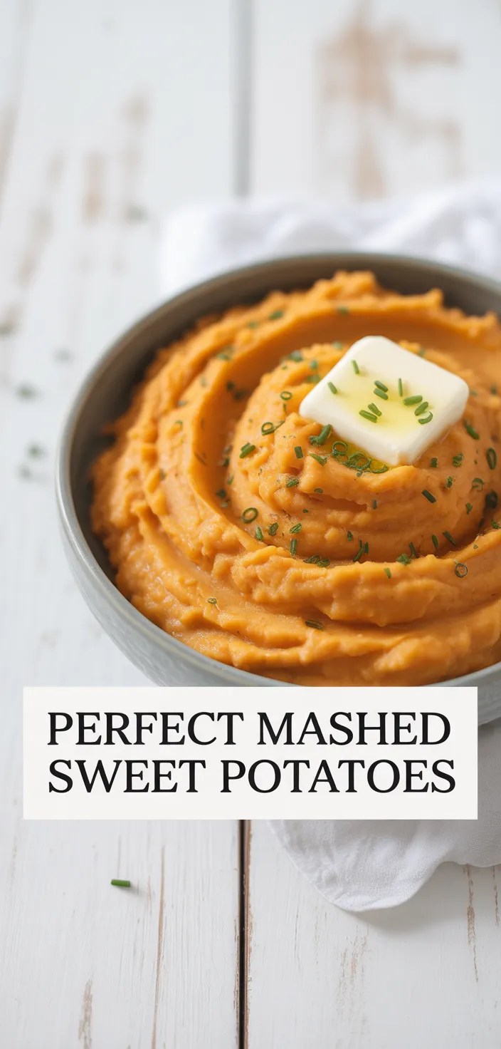 A photo of Perfect Mashed Sweet Potatoes Recipe