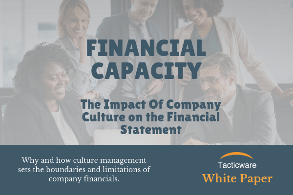 Featured image for “Financial Capacity-The Impact of Company Culture on the Financial Statement.”