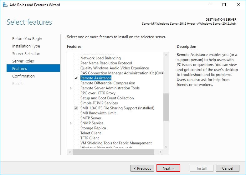 Installing Roles and Features to VHD in Windows Server 2016 – Jackson ...