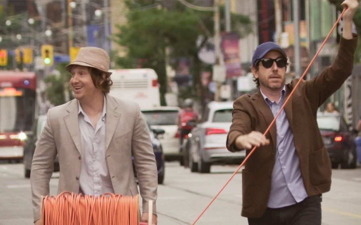 Matt Johnson and Jay McCarrol return as the world's least productive band in their feature film debut. Photo: YouTube