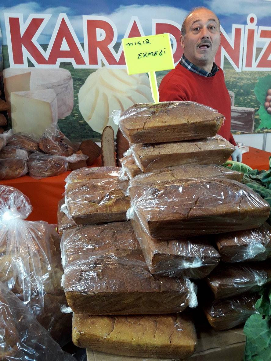 Кукурузный хлеб из местности Trabzon