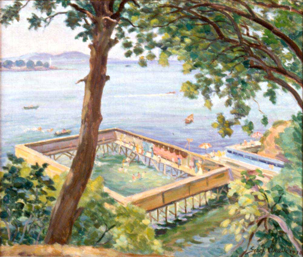 Шереф Акдик "Женский пляж в Моде" (Стамбул)