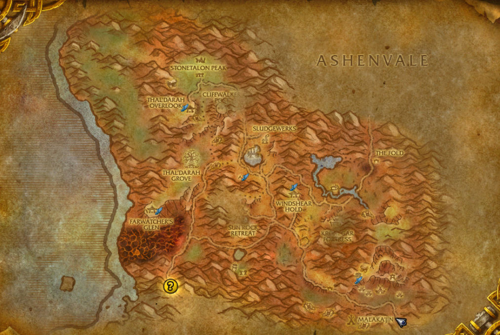 Ashenvale And The Stonetalon Mountains The Ancient Gaming Noob Stmap 