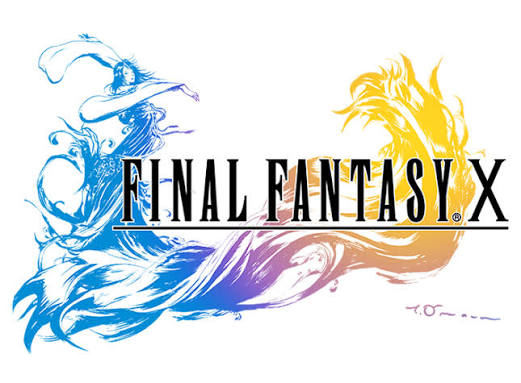 The logo art for Final Fantasy X. FFX retrospective at Tails by the Foxfire