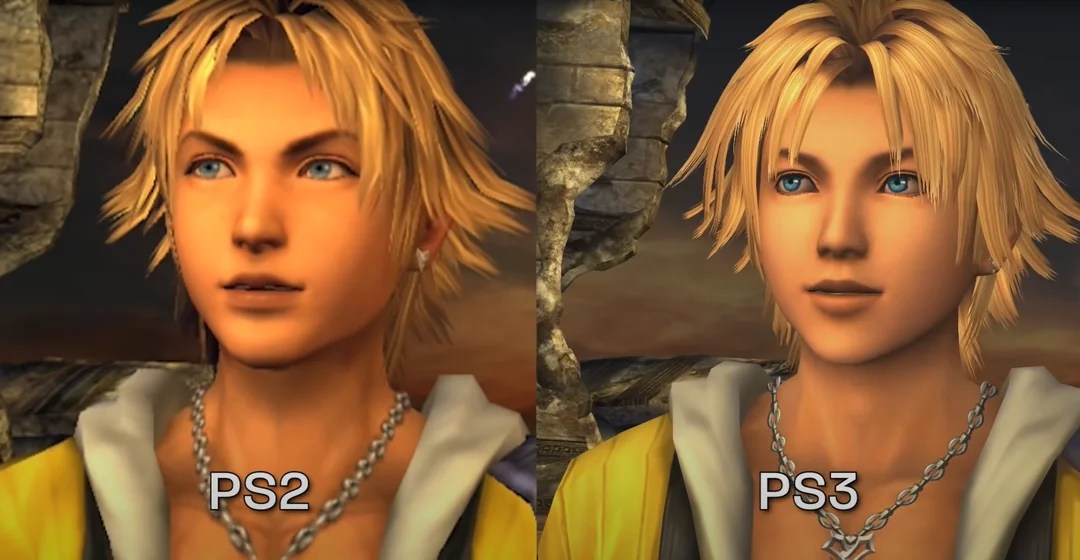 A comparison taken from Reddit of PS2 and the HD remaster versions. Tails by the Foxfire Final Fantasy X retrospective