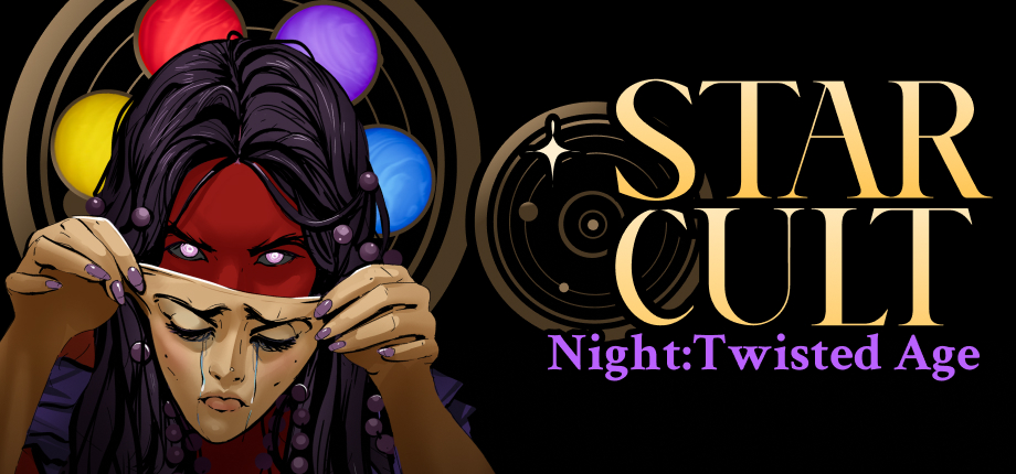 Promo art for STARCULT. Night: Twisted Age by Not a Cat Studios. Review at Tails by the Foxfire
