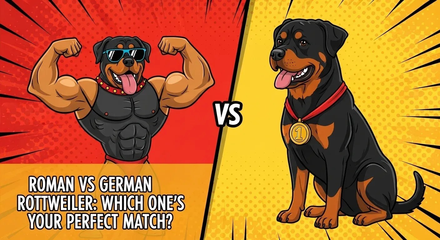 Roman vs German Rottweiler: Which One’s Best for Your Lifestyle?