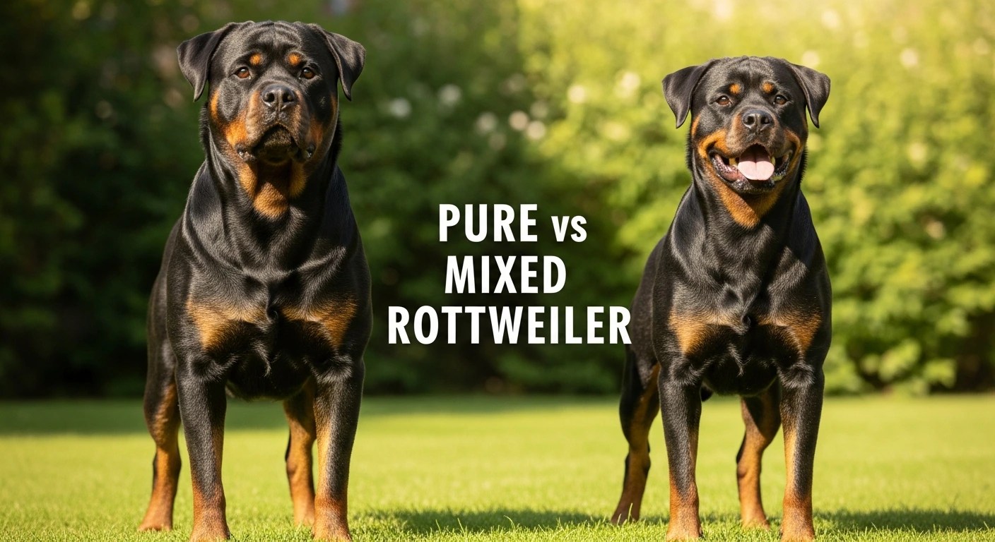Mixed vs Pure Rottweiler