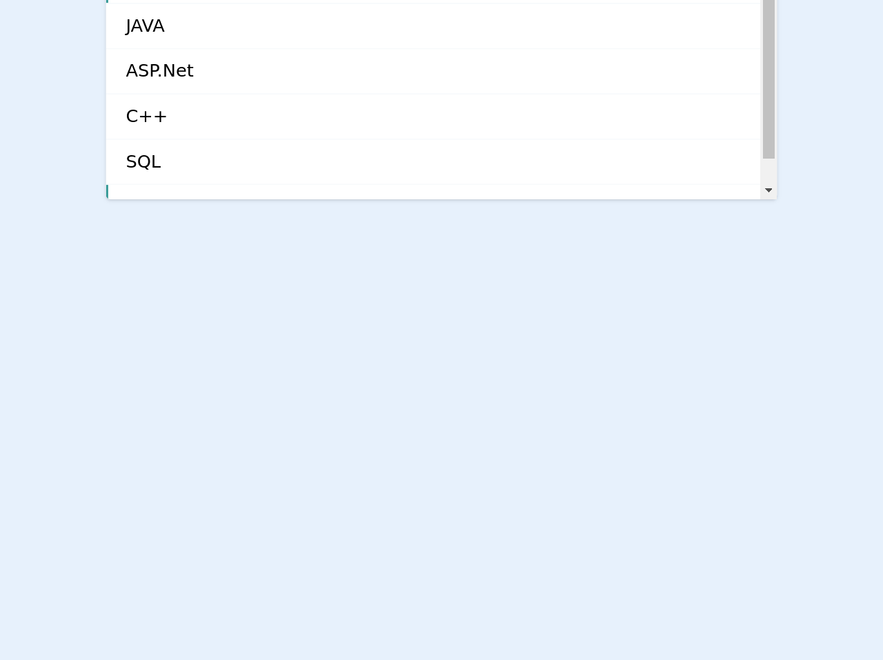 Multi Select Navigations Selects