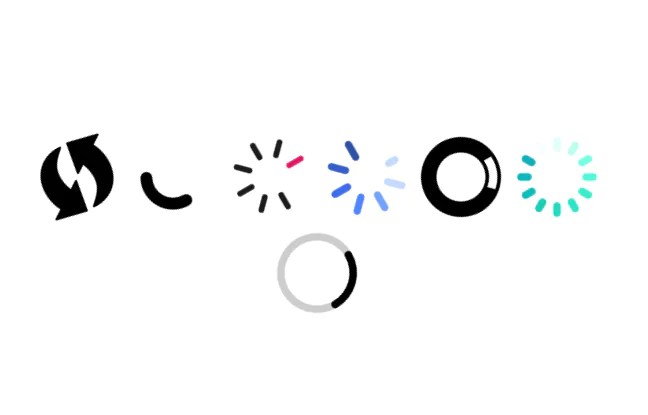 Loading Spinner Examples - Tailwind CSS Example