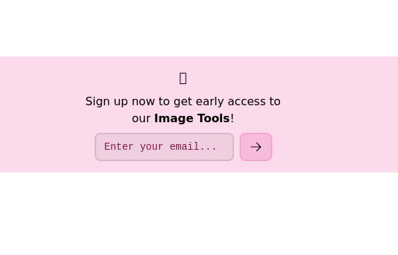 Newsletter Example Tailwind Css Example