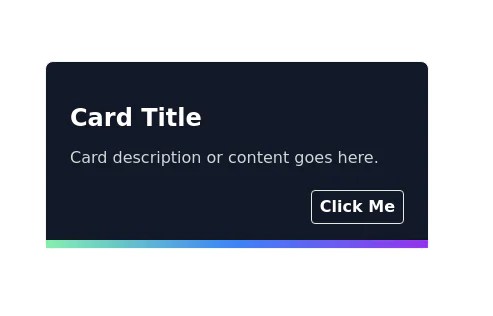Tailwind Card With Gradient Border - Tailwind CSS Example