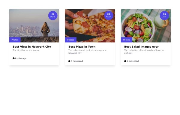58+ Free Blog Card Examples In Tailwind CSS