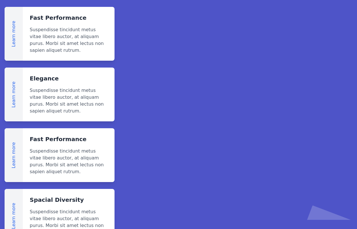 Responsive Cards With Hover Text Reveal Animation - Built With Tailwind ...