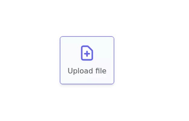 File Upload With Icon - Tailwind CSS Example