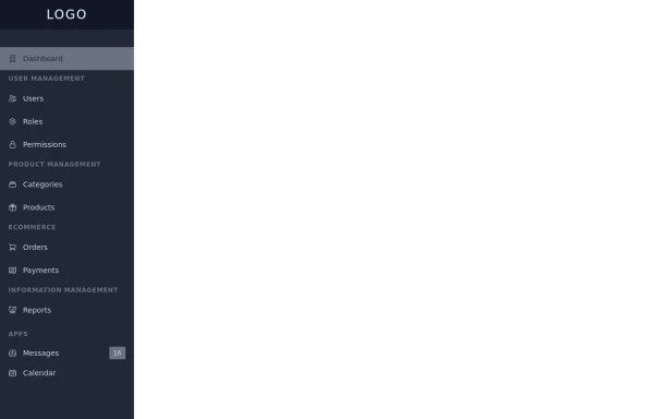 Dashboard Sidebar Tailwind Css Example - Light Texture Collection - Full HD Quality