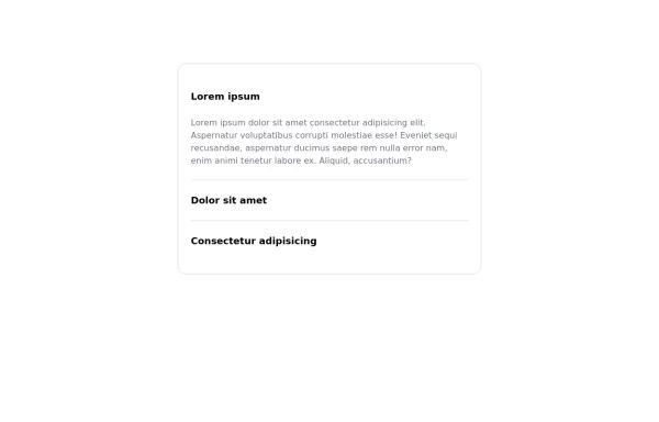 25+ Free Accordion Examples In Tailwind CSS