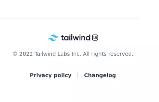 98+ Free Footer Examples In Tailwind CSS