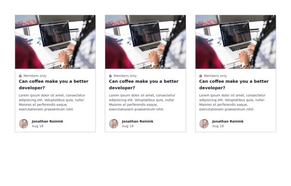 Hover Effect Card - Tailwind CSS Example