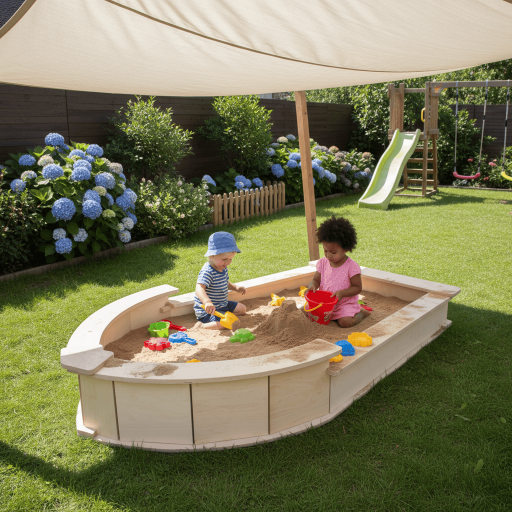 Boat Sandpit