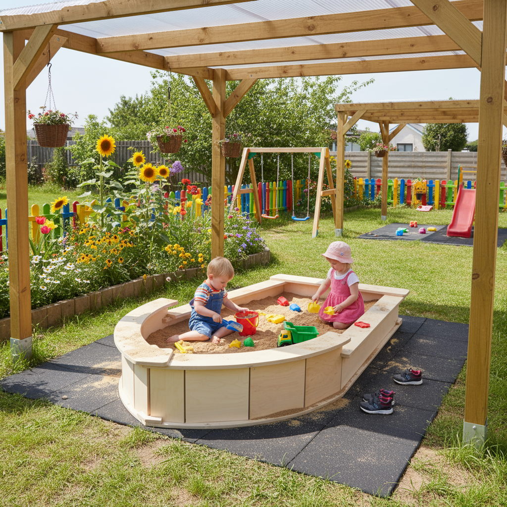 Boat Sandpit
