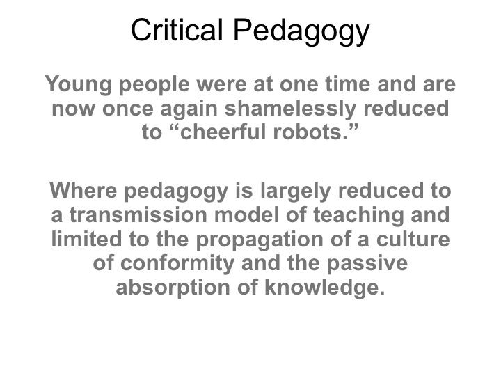 The Pedagogy Of Freedom Tait Coles Totallywired77 Punk