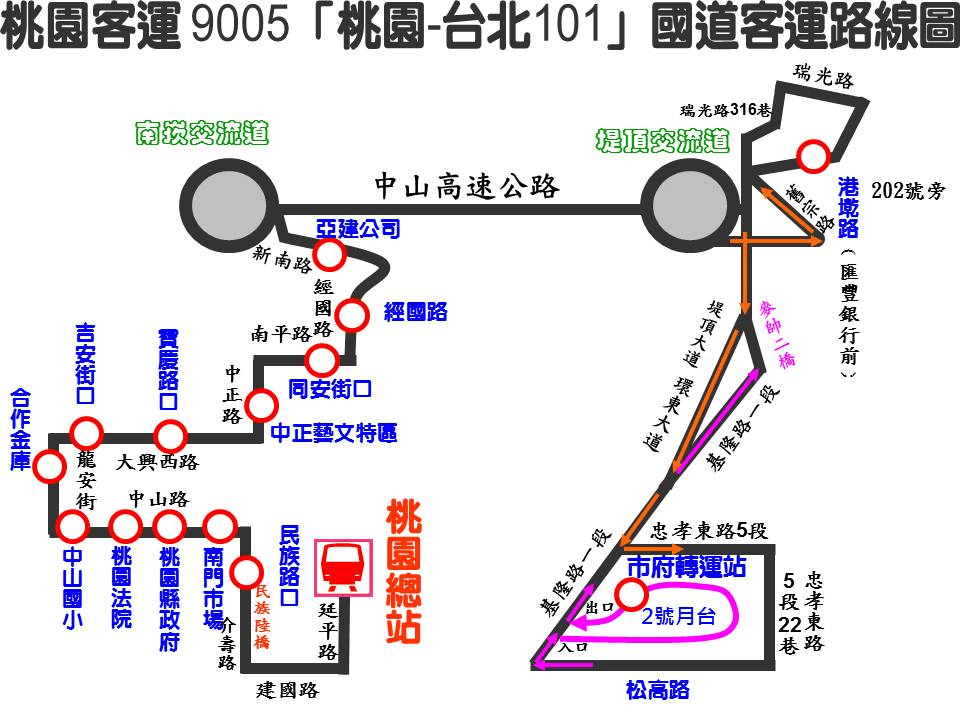 9009路線圖交通資訊 教室環境 Fvilb