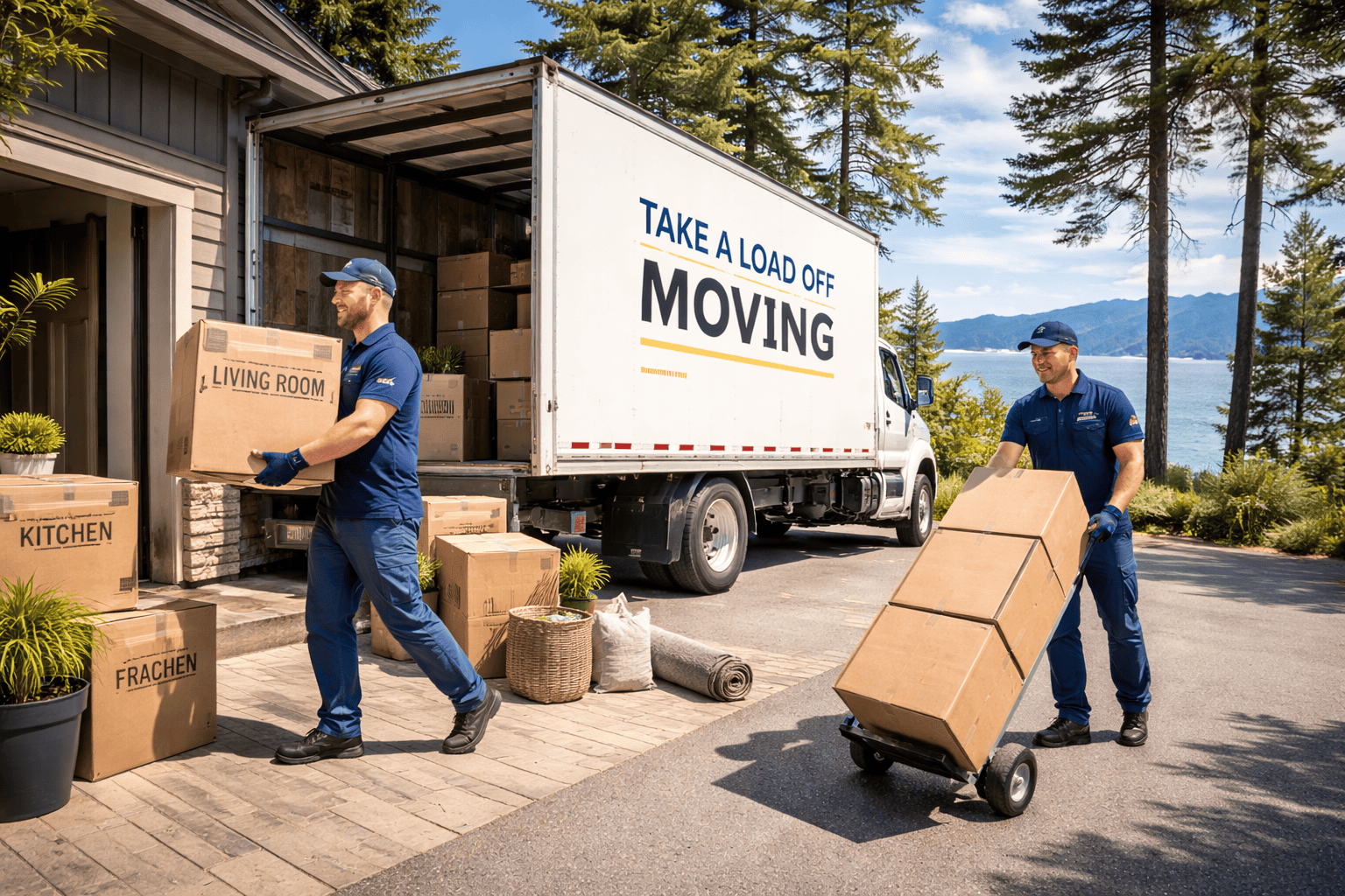 Long Distance Movers Near Parksville