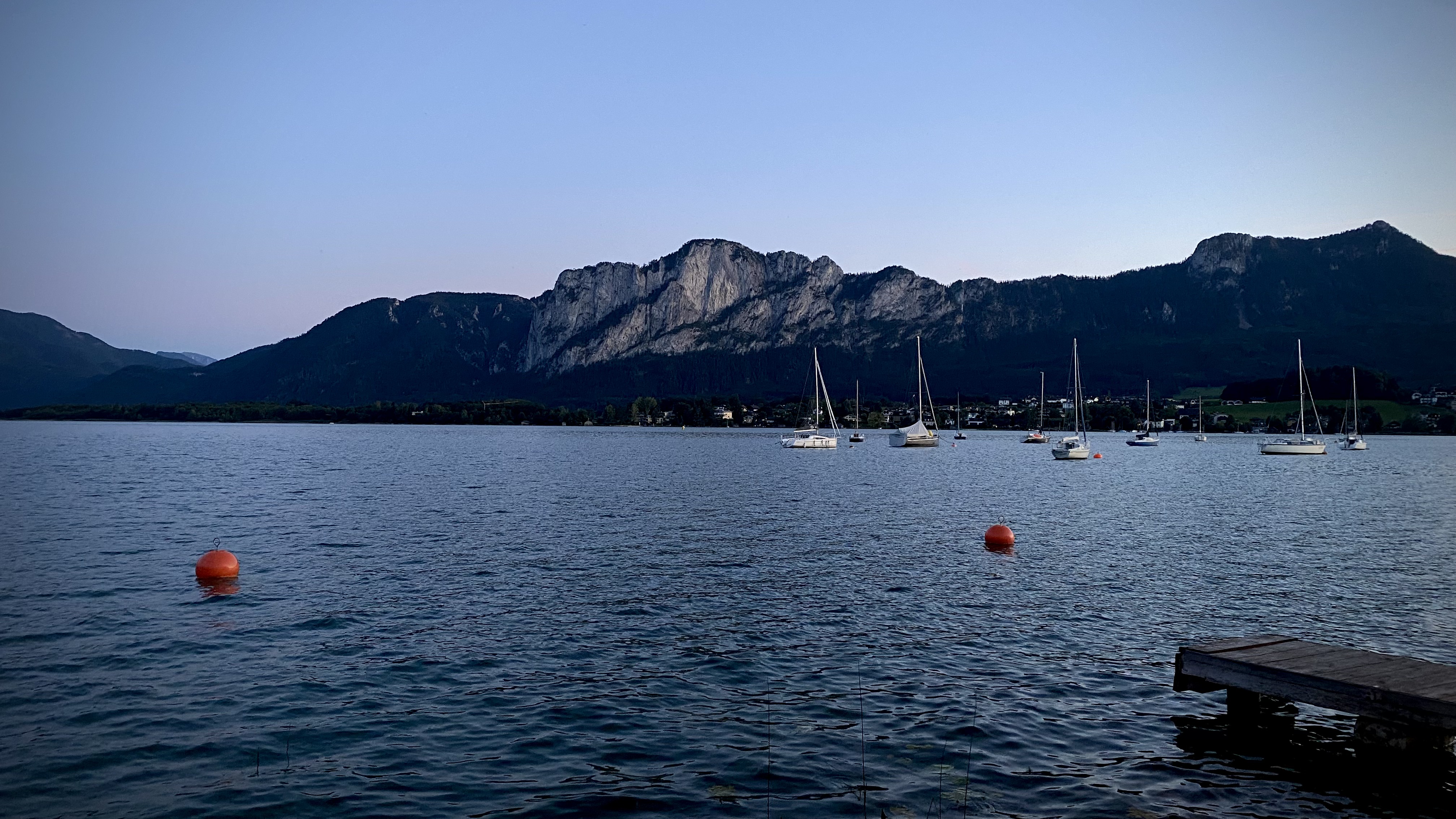 Mondsee im September