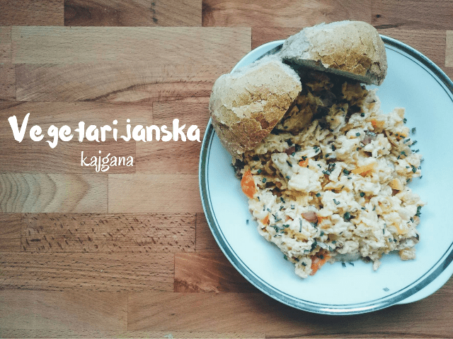 Vegetarijanska kajgana – recept