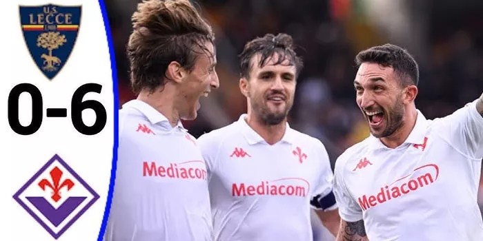 Fiorentina Pesta Gol Saat Melawan Lecce dengan Skor Akhir 6-0