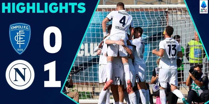 Liga Italia – Napoli Berhasil Merebut Tiga Poin Dari Empoli Dengan Kemenangan Tipis 1-0