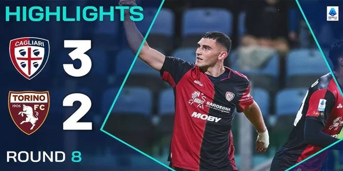 Liga Italia – Hasil Pertandingan Cagliari 3-2 Torino, 20 Oktober 2024