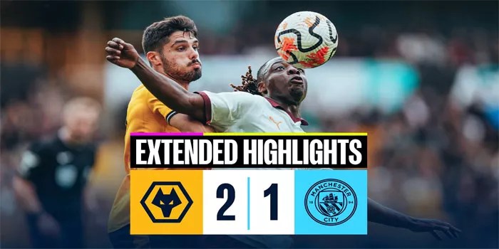 Liga Inggris – Hasil Pertandingan Wolves 1-2 Manchester City, 20 Oktober 2024