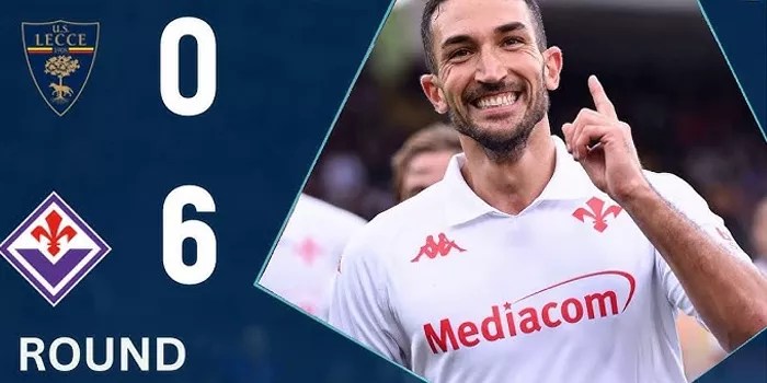 Hasil Pertandingan Lecce 0-6 Fiorentina, 20 Oktober 2024