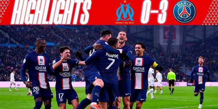 PSG Hancurkan Marseille 3-0 di Liga Prancis