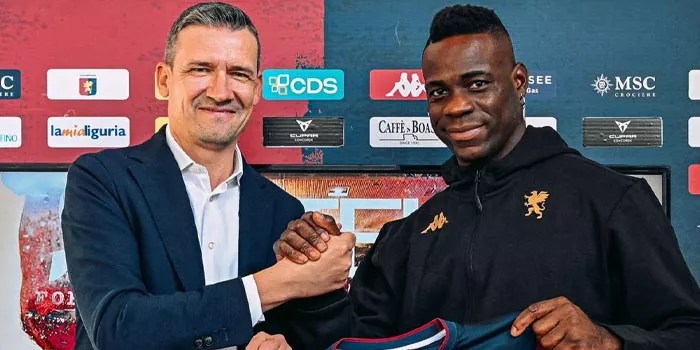 Mario Balotelli Resmi Gabung Genoa: Babak Baru dalam Karier Sang Striker