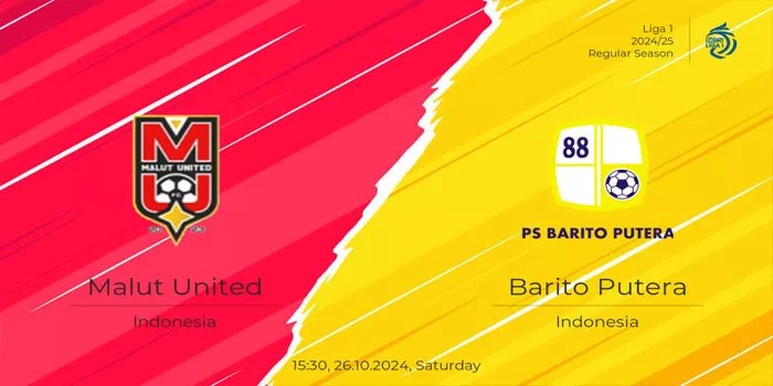 Liga 1: Malut United FC vs PS Barito Putera Berakhir Imbang 0-0