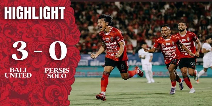Liga 1 – Hasil Pertandingan Bali United 3-0 Persis Solo, 27 Oktober 2024