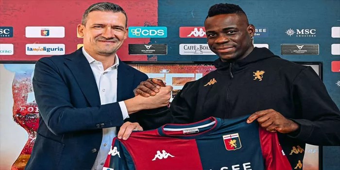 ​Balotelli Kembali ke Serie A dan Resmi Bergabung Dengan Genoa